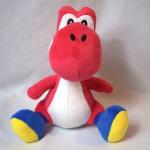 2018 Little Buddy Nintendo Super Mario 8 inch Red Yoshi Plush